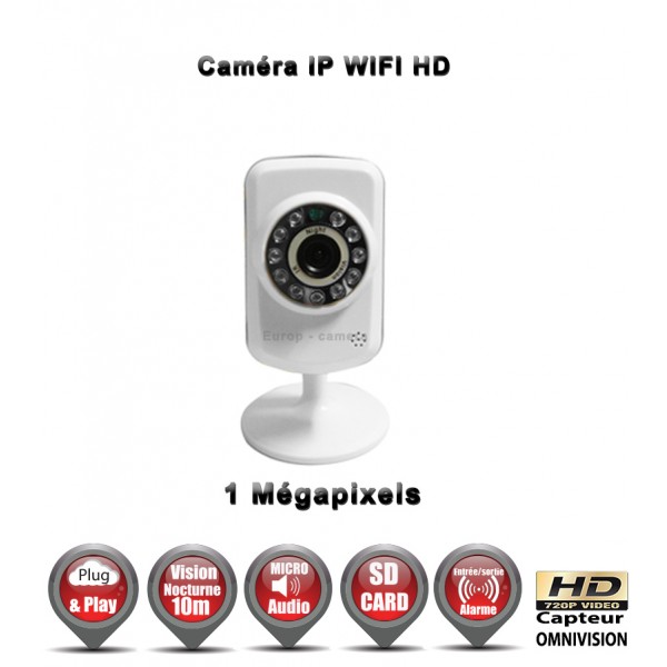 camera ip 720P wifi