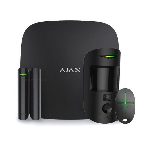 Alarme maison sans fil AJAX Starter Kit Cam