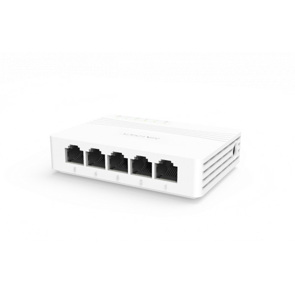 Switch ethernet 5 ports 10/100/1000 Mbps HIKVISION