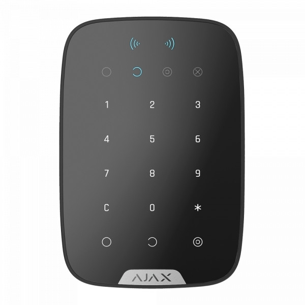 Clavier sans fil avec lecteur carte/tag pour alarme AJAX - Ref : KeyPadPlus