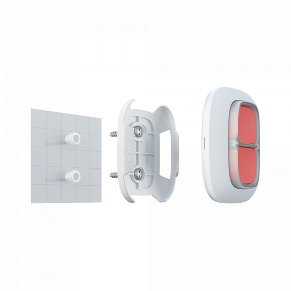 Support pour bouton d'urgence