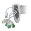 Caméra Tube IP anti-vandal IR 100M Auto-Zoom X4 Lecture plaque ONVIF POE 2 MegaPixels H265+ SAFIRE par HIKVISION