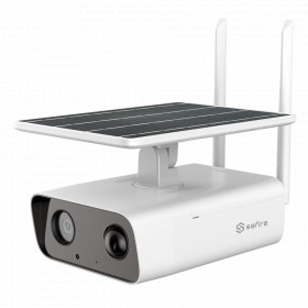 Caméra tube IP 4G autonome solaire 4 MegaPixels PIR 10M IR 30M SAFIRE