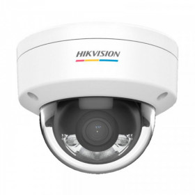 Caméra IP Hikvision dôme antivandal DS-2CD1127G2-L - 2MP FULL HD 1080P H265+ - Objectif 2.8mm - ColorVu 30m - POE & ONVIF