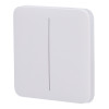 Panel tactile Ajax pour interrupteur intelligent double - Ref : AJ-SOLOBUTTON-2G