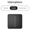 Relais pour interrupteur intelligent double pour alarme HUB 2 AJAX - Ref : AJ-LIGHTCORE-2G