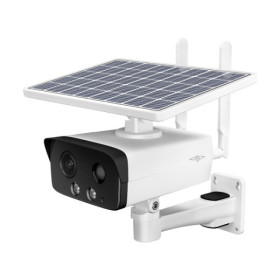 TEMPSA HD 1080P Caméra Surveillance Solaire WiFi Télécommande Étanche