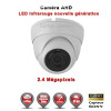 Mini Dôme AHD / CVI / TVI Capteur SONY 2.1MP FULL HD 1080P IR 20m étanche réf: EC-AHDD20FHDB - caméra surveillance