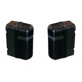 Barrière de sécurité infrarouge 60m sans fil 100% autonome compatible alarme MFPROTECT