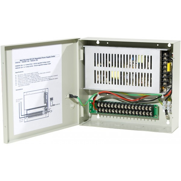 Alimentation professionnelle 12 volts - 5 amp - 4 sorties