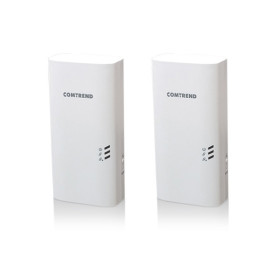 Pack de 2x Adaptateur Ethernet CPL Double POE 1200 Mbit/s