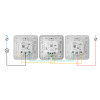 Relais pour interrupteur intelligent des feux de croisement pour alarme HUB 2 AJAX - Ref : AJ-LIGHTCORE-CROSS