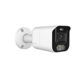 Caméra IP Tube Active Defense LED 30M ONVIF POE Capteur SONY 4K UHD Intelligence Artificielle