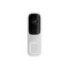 Portier vidéo WiFi AJAX couleur blanche pour alarme AJAX HUB 2 - Ref : AJ-DOORBELL-WHITE