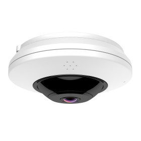 FISHEYE IP 360° Capteur SONY IR 20M POE & WIFI ONVIF 4 MegaPixels / Ref : EC-FISHEYE4MP - Caméra de vidéo surveillance IP