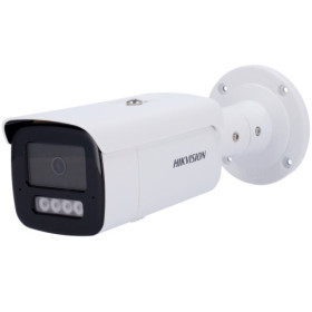 Caméra IP Hikvision tube DS-2CD2T83G2-4LI2U - 8MP UHD 4K H265+ - AcuSense - Objectif 2.8mm - Lumière Hybride 80m - POE & ONVIF