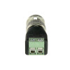 Connecteur BNC mâle avec sortie 2 terminaux