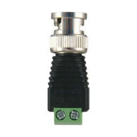 Connecteur BNC mâle avec sortie 2 terminaux