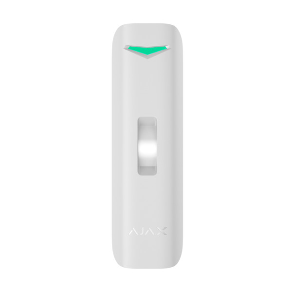 Détecteur de mouvement rideau extérieur compact AJAX – Curtain Outdoor Mini Jeweller – Blanc