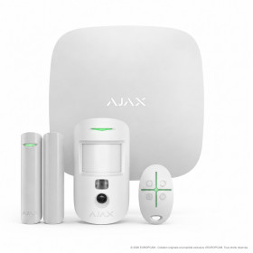 Alarme maison sans fil AJAX Starter Kit Cam