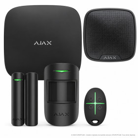 Alarme maison sans fil AJAX Kit n°3 - Noir