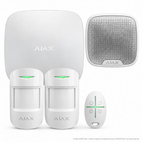 Alarme maison sans fil AJAX Kit n°6 Blanc