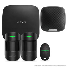 Alarme maison sans fil AJAX Kit n°6 - Noir