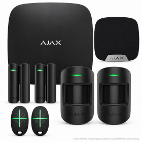 Alarme maison sans fil AJAX Kit n°7 - Noir