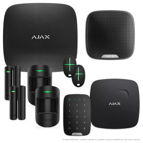 Alarme maison sans fil AJAX Kit n°12 - Noir