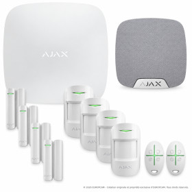 Alarme maison sans fil AJAX Kit n°13 Blanc
