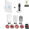 Kit Alarme IP WIFI sans fil + Caméra WIFI HD CHUANGO