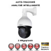 Caméra vidéo surveillance motorisée PTZ 360° IP POE FULL HD 1080P ONVIF IR 150M ZOOM X25 AUTO-TRACKING Exterieur / EC-PTZIP25XAT