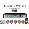 Enregistreur numérique 5 en 1 XVR AHD CVI TVI IP 8 canaux H264+ 5MP 4MP 1080P FULL HD / Ref : EC-XVRAHD81080