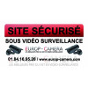 Autocollant Vinyle Site sécurisé sous Vidéo﻿﻿ Surveillance