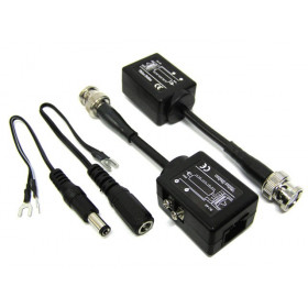 Baluns RJ45 vers BNC + alimentation