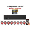 Enregistreur numérique NVR réseau 64 canaux H264+ / H265+ IP ONVIF 12MP UHD 4K 5MP 3MP 1080P FULL HD / Ref : EC-NVR64H265C8