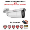 Tube IP Zoom Motorisée X5 anti-vandal IR 60M ONVIF POE SONY 1080P 2.4 MP / Ref : EC-C2MP60AZ - Caméra surveillance IP