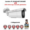 Tube IP Zoom Motorisée X5 anti-vandal IR 60M ONVIF POE Capteur SONY 5 MegaPixels - Caméra surveillance IP