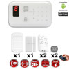 Système d'alarme sans fil GSM immunité animaux 25 kg CHUANGO O3 / G5 / S5