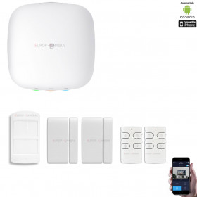 Kit Alarme IP WIFI + GSM sans fil CHUANGO H4 Plus