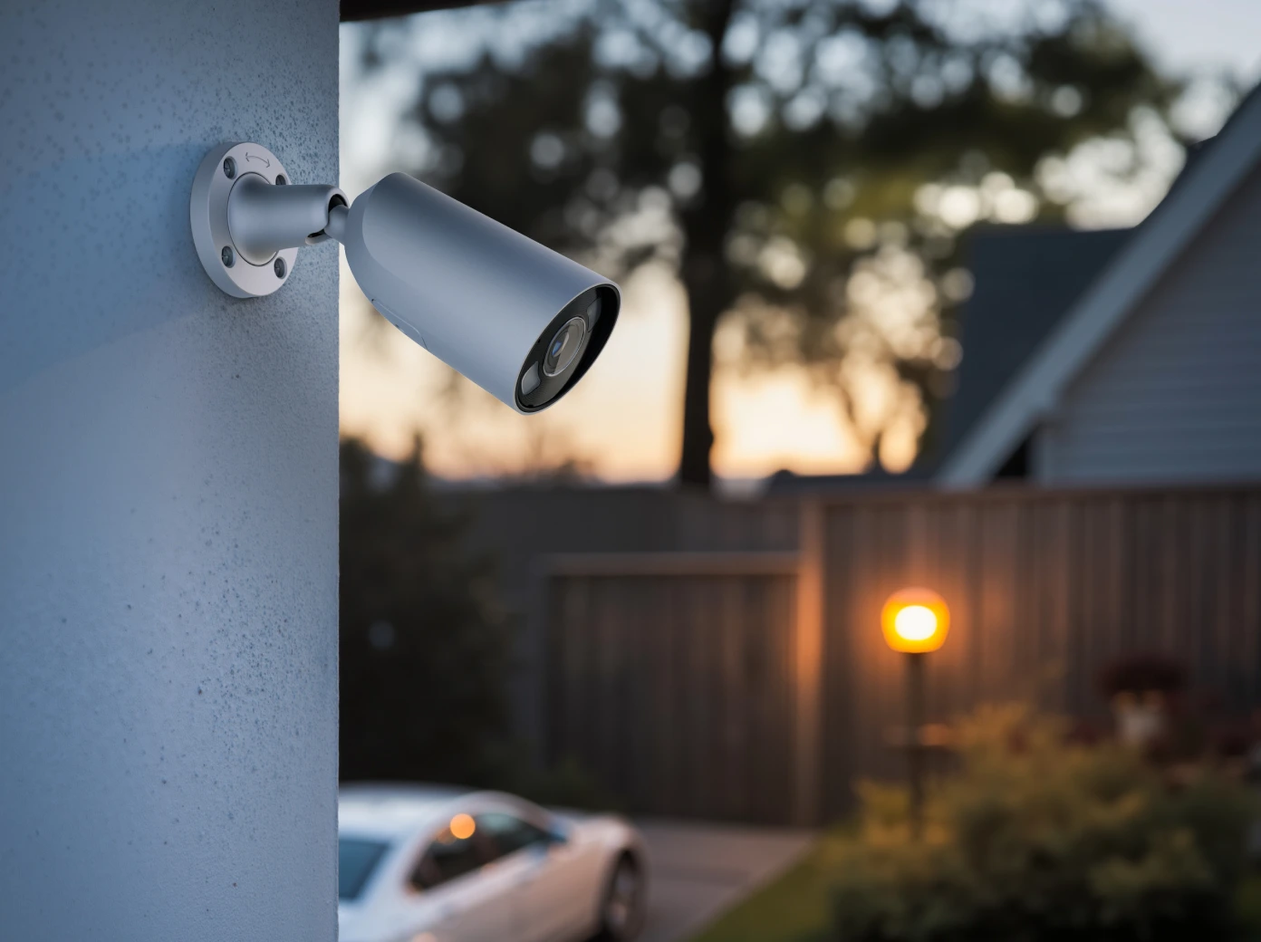 BulletCam HL (5 MP/4 mm) — exemple de mise en place