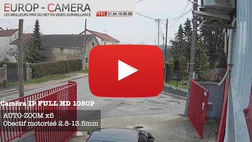 Vidéo de démonstration IP AUTO ZOOM X5 FULL HD 1080P Cliquer pour lire la vidéo